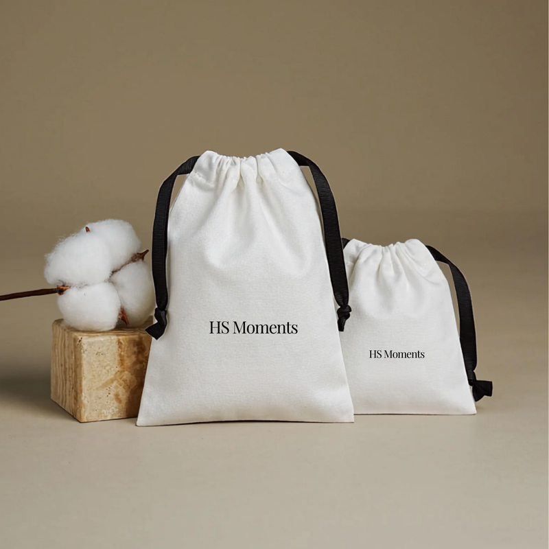 Bolsa de algodón para joyería